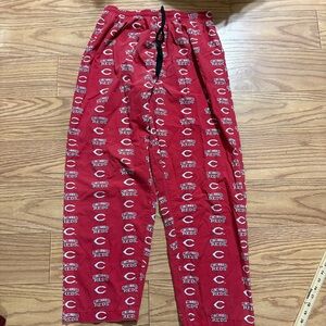 Cincinnati Reds Pajama Pants Large